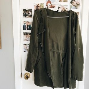 hooded jacket